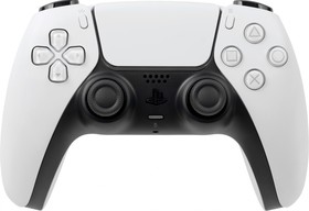Фото 1/10 Геймпад Беспроводной PlayStation DualSense белый для: PlayStation 5 (CFI-ZCT1W)