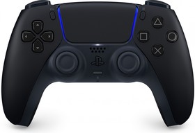 Фото 1/10 Геймпад Беспроводной PlayStation DualSense черный для: PlayStation 5 (CFI-ZCT1W)