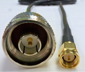 Фото 1/2 CA120/195-XC, SMA to SMA Coaxial Cable, 3m, RF195 Coaxial, Terminated