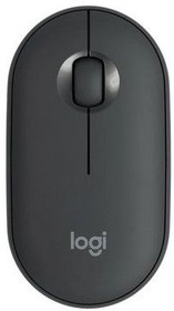 Фото 1/10 Мышь Logitech M350 темно-серый оптическая (1000dpi) беспроводная BT/Radio USB (2but)