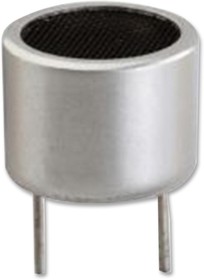 MCUSD16A40S12RO, Ультразвуковой датчик, приемопередатчик, ø 16мм, 40кГц, -74дБ, алюминий, серебристый, -30°C до 85°C