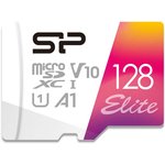 Флеш карта microSDXC 128GB Silicon Power SP128GBSTXBV1V20SP Elite + adapter