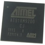 AT91RM9200-CJ-002, MCU - 32-bit ARM920T RISC - 128KB ROM - 1.8V/3.3V - 256-Pin ...
