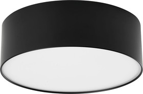Фото 1/5 Светильник накладной со светодиодами 28W, 1960Lm, черный (4000К), AL200 Simple matte, 48079