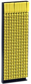 Photo 1/4 Marker for 0.5-1.5mm cable symbol "4" (pack of 200 pcs) DKS MKF4S1, Marking