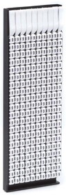 Photo 1/4 Marker for 0.5-1.5mm cable symbol "9" (pack of 200 pcs) DKS MKF9S1, Marking