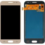 Дисплей (экран) в сборе с тачскрином для Samsung Galaxy J2 SM-J200F золотистый ...