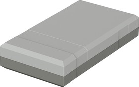 Фото 1/3 32153002 EG 1530, Elegant Series Grey Polystyrene Enclosure, IP40, Grey Lid, 150 x 82 x 30mm