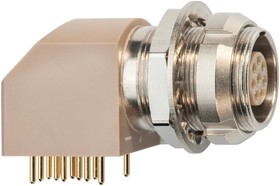EXG.1B.306.HLN, Circular Push Pull Connectors 6P RCPT R/A PCB MT