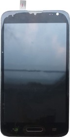 Фото 1/2 Дисплей (экран) в сборе с тачскрином для LG L70 черный