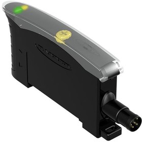Фото 1/2 D10AFPQ, Fiber Optic Sensors D10 AFPQ Sensor for use with Plastic Fiber Optics; Range: Depends on Fiber; Input 10-30 V dc; Output: Bipolar 4