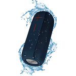 Портативная колонка АС PS-295 синяя, 20 Вт, Waterproof (IPx6), TWS, Bluetooth ...