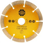 Алмазный диск сегментированный HOT PRESS 125х10х22.23 мм T656540