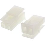 1-480720-0, Commercial MATE-N-LOK Male Connector Housing, 5.08mm Pitch, 2 Way, 1 Row