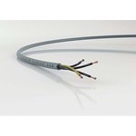Control Cable, 3 Cores, 6 mm², YY, Unscreened, 50m, Grey PVC Sheath, 9 AWG