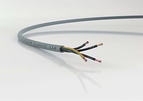 Фото 1/4 Control Cable, 3 Cores, 6 mm², YY, Unscreened, 50m, Grey PVC Sheath, 9 AWG