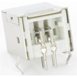 KUSBX-BS1N-W, USB Connectors B TYPE RECEPTACLE WHITE