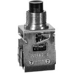 2PB11, Switch Push Button N.O./N.C. SPDT Round Plunger 5A 250VAC 30VDC Solder Lug Panel Mount