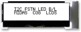 MCCOG21605D6W-FPTLWI, LCD, ALPHA-NUM, 16 X 2, WHITE