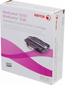 Фото 1/10 Картридж лазерный Xerox 106R01485 черный (2000стр.) для Xerox WC 3210/3220