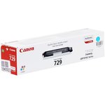 Картридж лазерный Canon 729C 4369B002 голубой (1000стр.) для Canon i-Sensys ...