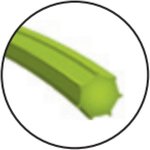 03.007.00081, Леска PROFESSIONAL 2.4мм 15м семиуг. 10/120шт. в кор. код 30286