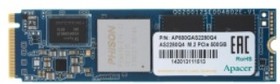 Фото 1/10 M.2 2280 500GB Apacer AS2280Q4 Client SSD AP500GAS2280Q4-1 PCIe Gen4x4 with NVMe, 5000/2500, IOPS 750K, MTBF 1.5M, 3D TLC, 850TBW, 1.7DWPD,