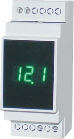 Вольтметр переменного тока на DIN: QMD-05V-DIN-R- 255VAC-230VAC
