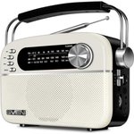 SV-020439, SVEN АС SRP-505, белый (3 Вт,Bluetooth, FM/AM/SW, USB, microSD, AUX ...