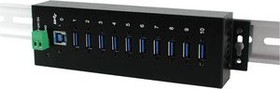 EX-1110HMVS, Industrial USB Hub, 10x USB-A Socket, 3.0, 5Gbps