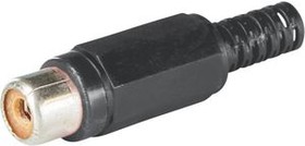 RND 205-00579, RCA Connector 5mm, Socket, Straight