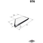 EKR7068, Фильтр салона PEUGEOT 206 с актив.углем