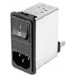 FN 284-6-06, Filtered IEC Power Entry Module, IEC C14, General Purpose, 6 А ...
