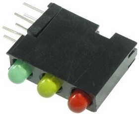 Фото 1/2 564-0100-132F, LED Circuit Board Indicators RED/YELLOW/GREEN
