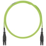 FW2ELQ1Q1NNM001, Cable Assembly Patch Cord 1m Duplex LC to Duplex SC 2 to 2 POS PL-PL