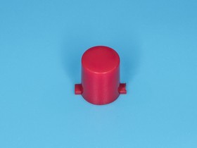 Фото 1/6 PSM1-K-3-R, Колпачок круглый для мини кнопки, красный