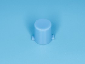 Фото 1/5 PSM1-K-3-L, Колпачок круглый для мини кнопки, синий