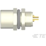 T4033014041-000, Circular Metric Connectors M8 FMLE PNL FRONT 4POS STR