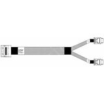 Cable, U.2 Enabler, HD (SFF8643) -to- OCuLink (SFF8612), 1m, Used with Supermicro & Intel systems use OCuLink on the backplane (05-50062-00)