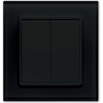 Выключатель Vesta-Electric Exclusive Black двухклавишный FVK050120CHR