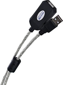 Фото 1/9 ACU823-10M, VCOM USB 2.0 Type-AM - USB 2.0 Type-AF, Кабель-адаптер