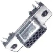 33DSMT1-E15SNCT, D-Sub Mixed Contact Connectors 15P HI DENSITY DSUB FEMALE R/A SMD, Amphenol | купить в розницу и оптом