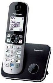 Фото 1/8 Р/Телефон Dect Panasonic KX-TG6811RUB черный АОН