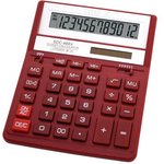 Калькулятор бухгалтерский Citizen SDC-888XRD красный 12-разр.