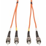 N302-006, Fiber Optic Cable Assemblies DUPLEX MULTIMODE 2M 62.5/125 FIBER ST/ST