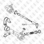 FS0475, Наконечник рулевой тяги левый/правый