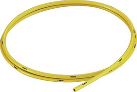 PUN-H-4X0,75-GE, Compressed Air Pipe Yellow Polyurethane 4mm x 50m PUN-H Series, 558299