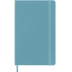 Блокнот Moleskine CLASSIC, 240стр, в линейку, твердая обложка, голубой [qp060b35]