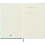 Блокнот Moleskine CLASSIC, 240стр, в линейку, твердая обложка, голубой [qp060b35]