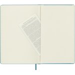 Блокнот Moleskine CLASSIC, 240стр, в линейку, твердая обложка, голубой [qp060b35]